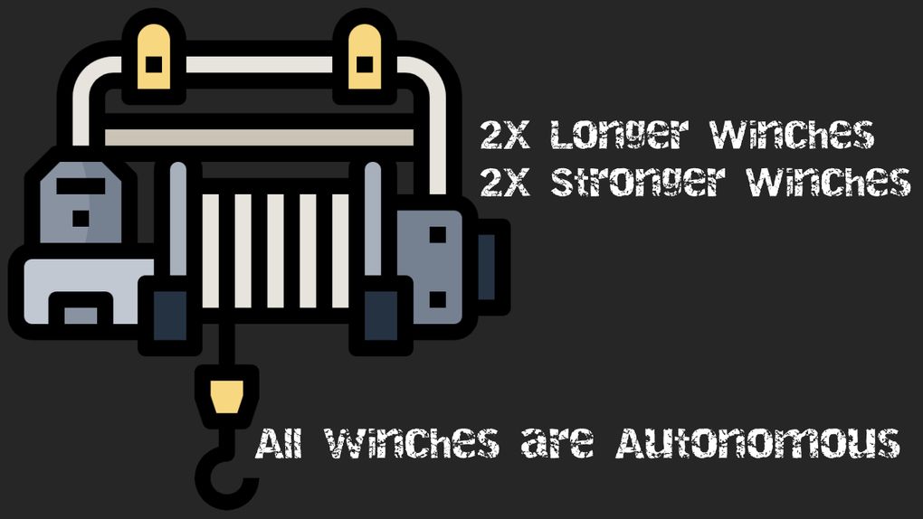 SnowRunner - Winches 2X + All Winches Autonomous/Engine Off V1.0.1