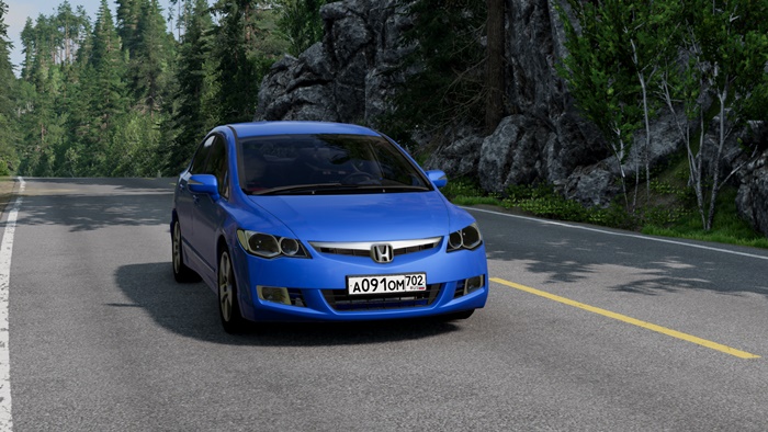 BeamNG – Honda Civic 8 Car Mod