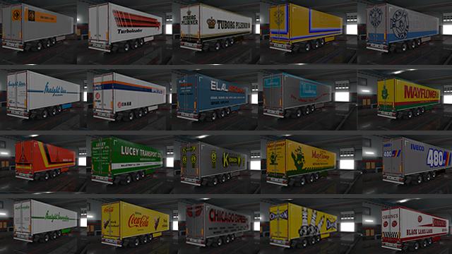 ETS2 - Bunch of Trailers V1.0 (1.36.x)