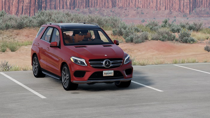 BeamNG – Mercedes-Benz GLE63 AMG Car Mod