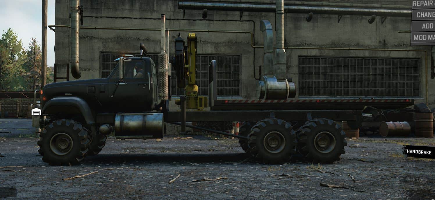 SnowRunner - GMC MH9500 Modded V1
