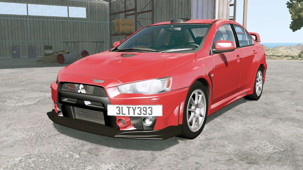 Mitsubishi evolution beamng drive