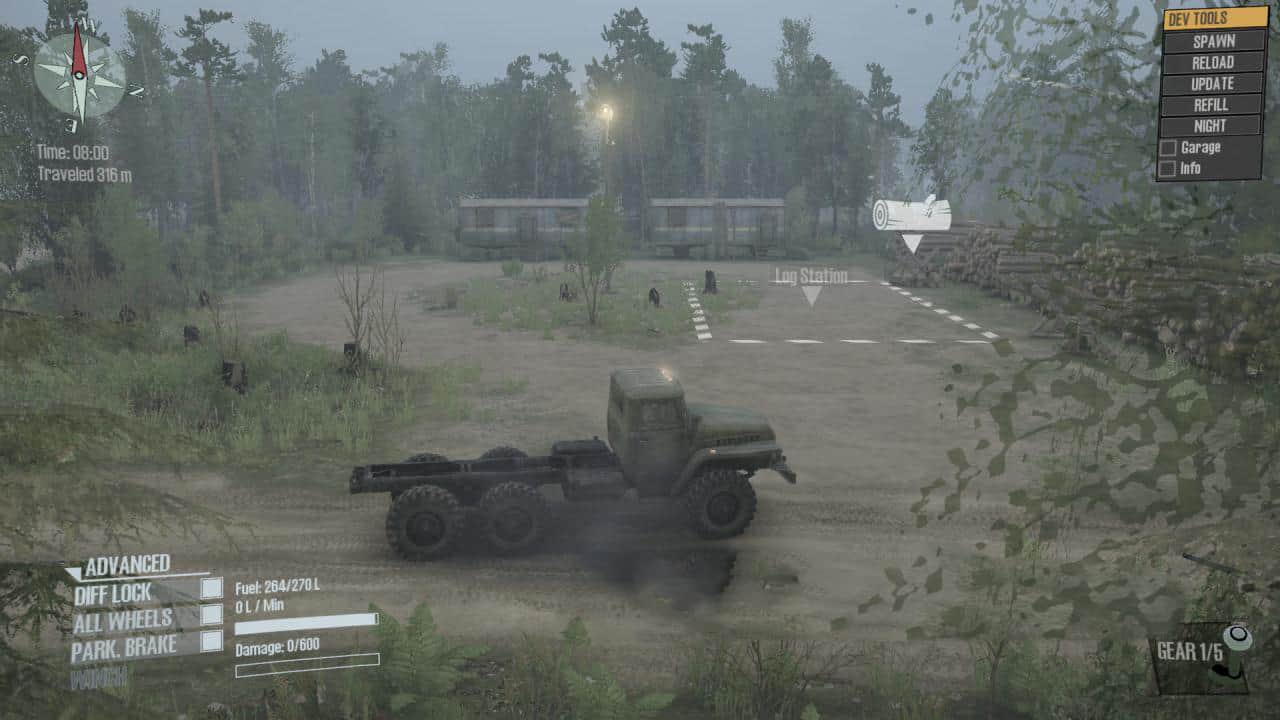 Spintires MudRunner - Swamp Probably Map V1.1