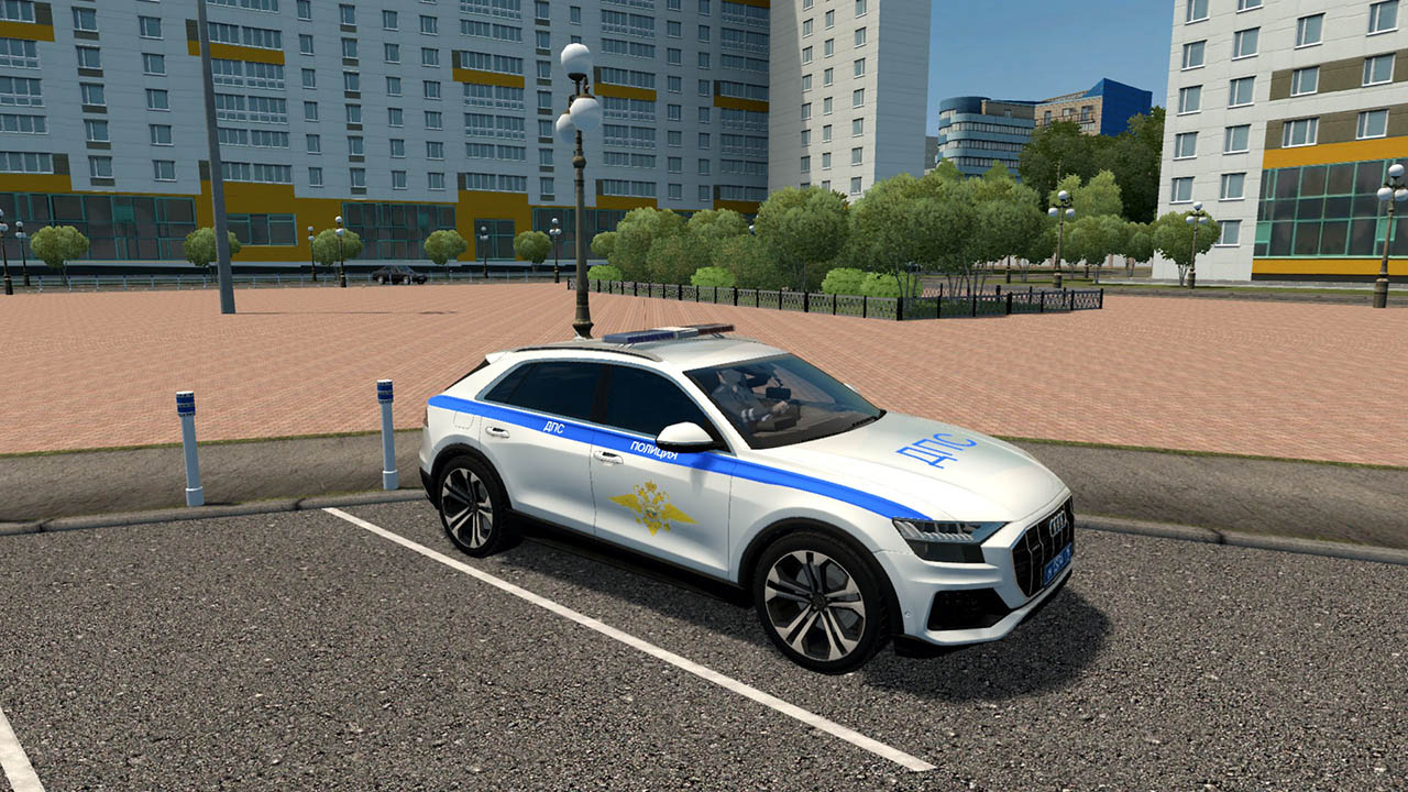City Car Driving 1.5.9.2 - Audi Q8 2019 Car Mod