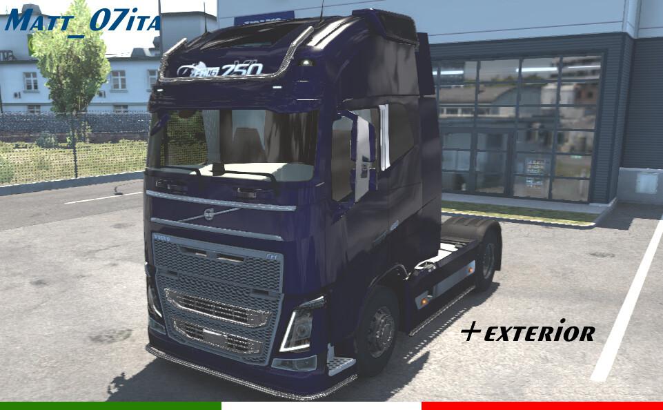 ETS2 - Volvo 2012 Italy Style Interior V1.0 (1.40.x)