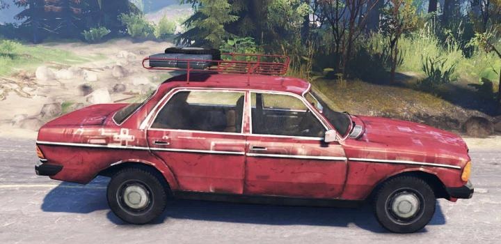 Spintires:Mudrunner - Mercedes-Benz 123 V1.0