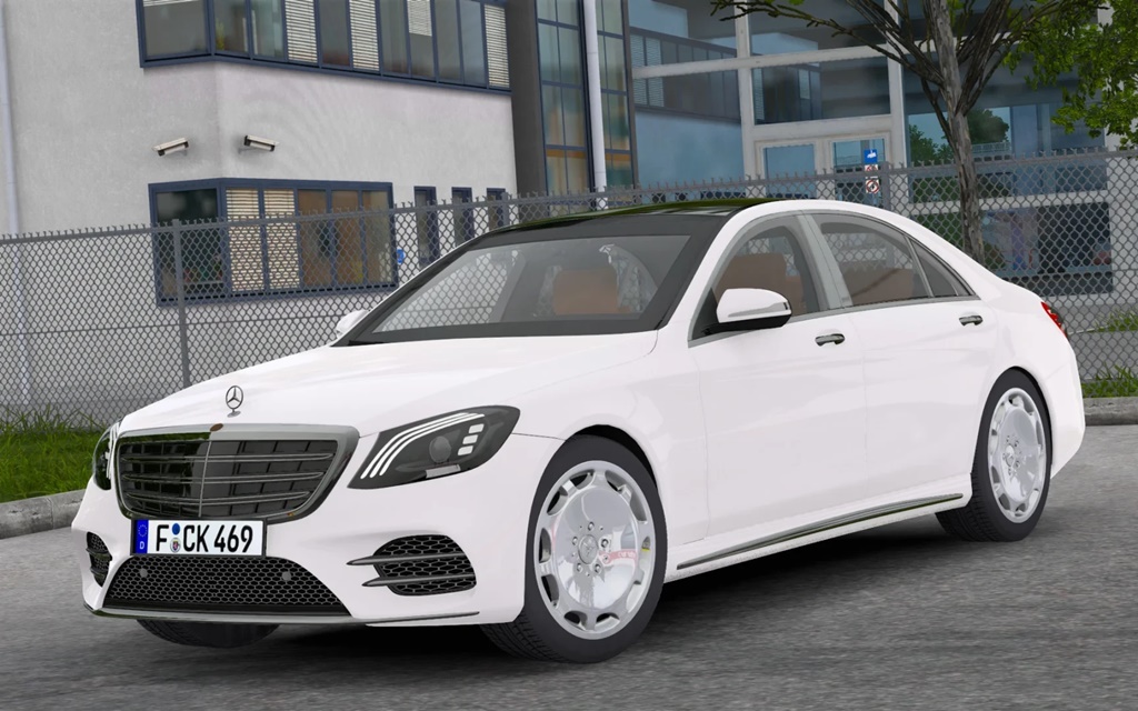 ETS2 - Mercedes-Benz W222 S-Class S-400d V4.7