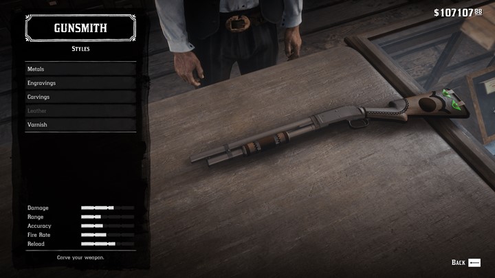 RDR2 - Pump Action Shotgun Variant