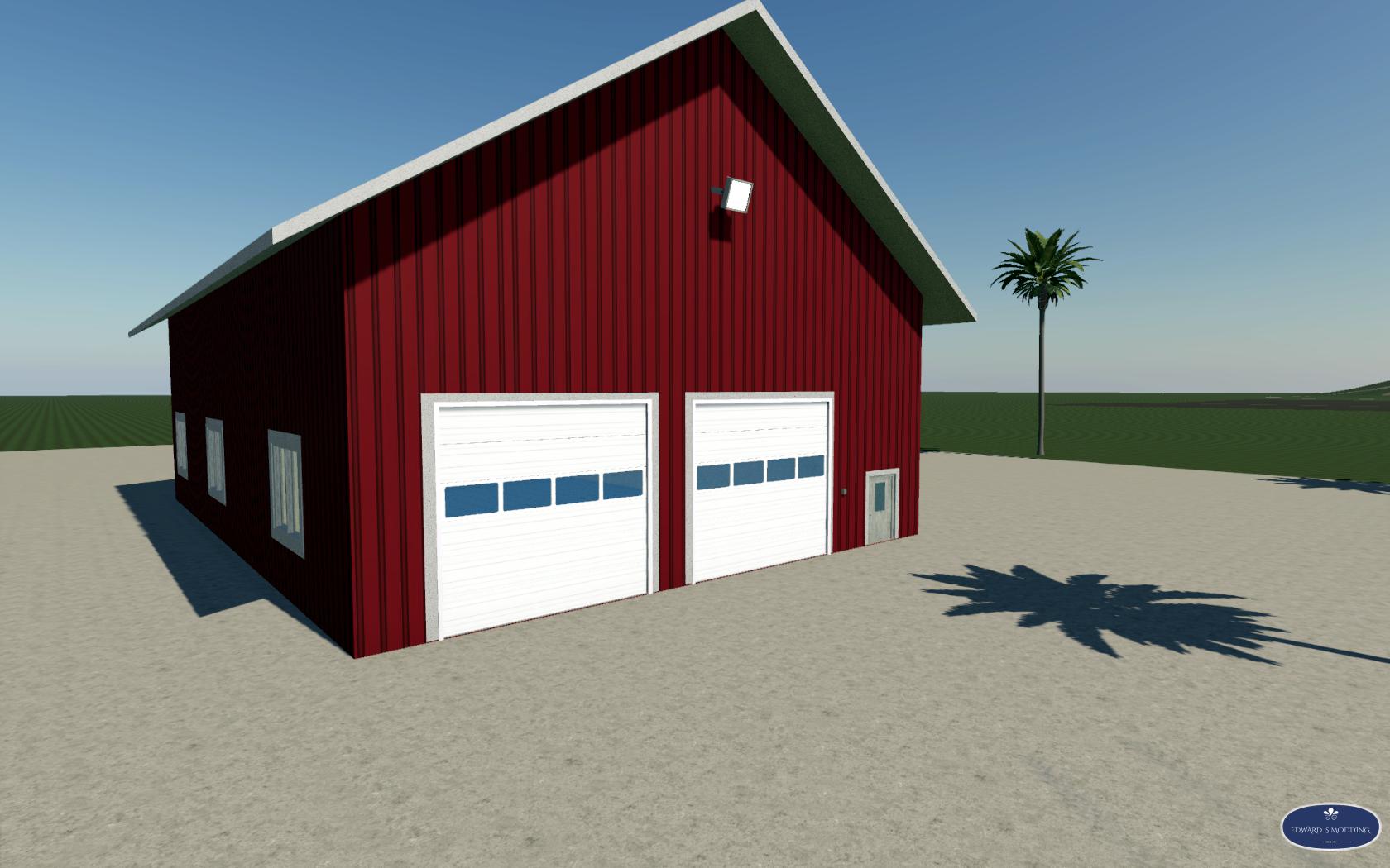FS19 - Large Garage V1.0