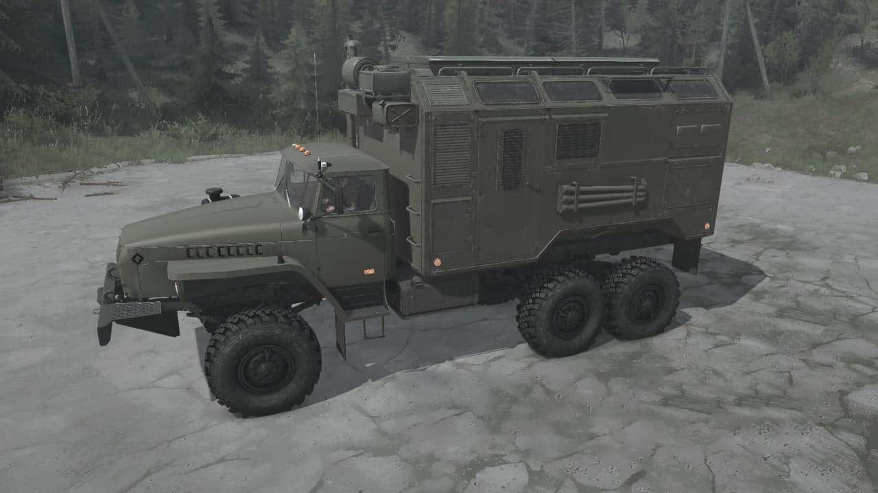 Spintires:Mudrunner - Ural-4320 Truck V06.06.21