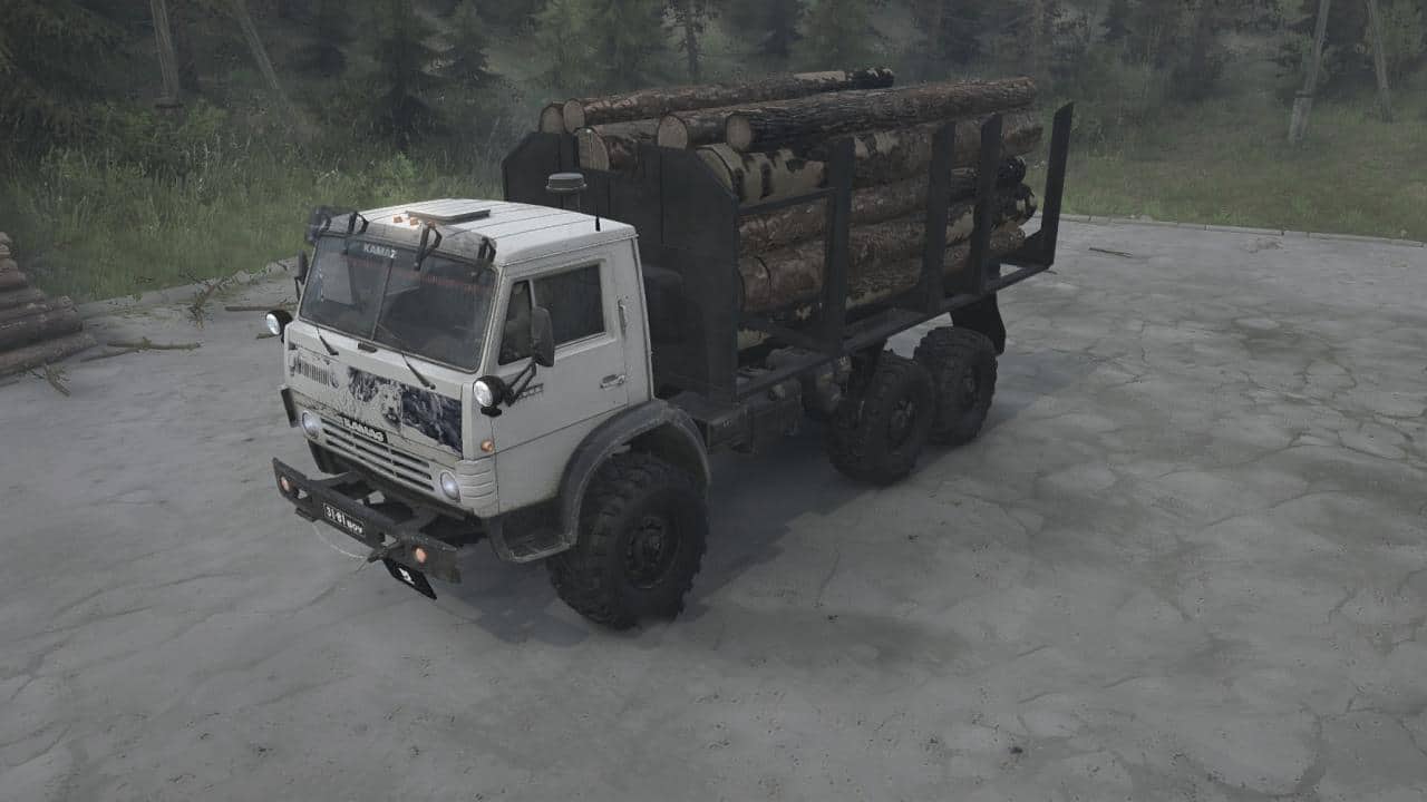 Spintires:Mudrunner - KamAZ-4310 Truck V19.11.19