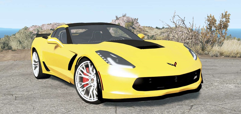 BeamNG - Chevrolet Corvette Z06 (C7) 2015 Car Mod | BeamNG Drive | Mods