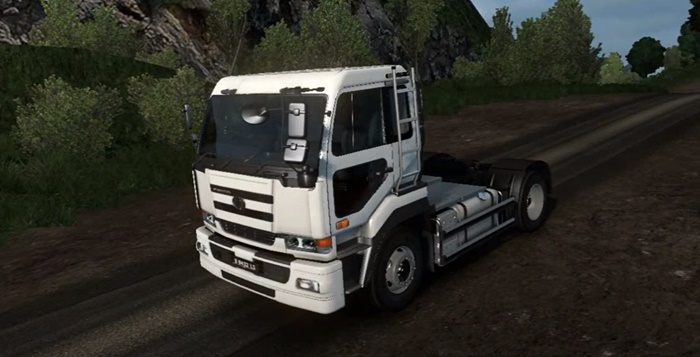 ETS2 - Nissan Diesel GE13 Sound for Nissan Big Thumb (1.35.x)