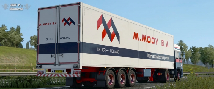 ETS2 - Daf F241 Mooy Logistics Combo Skin V1.0 (1.40.x)