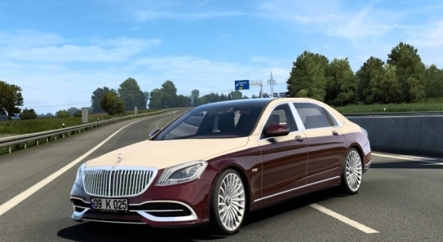ETS2 - Mercedes Maybach S650 (1.43.x)