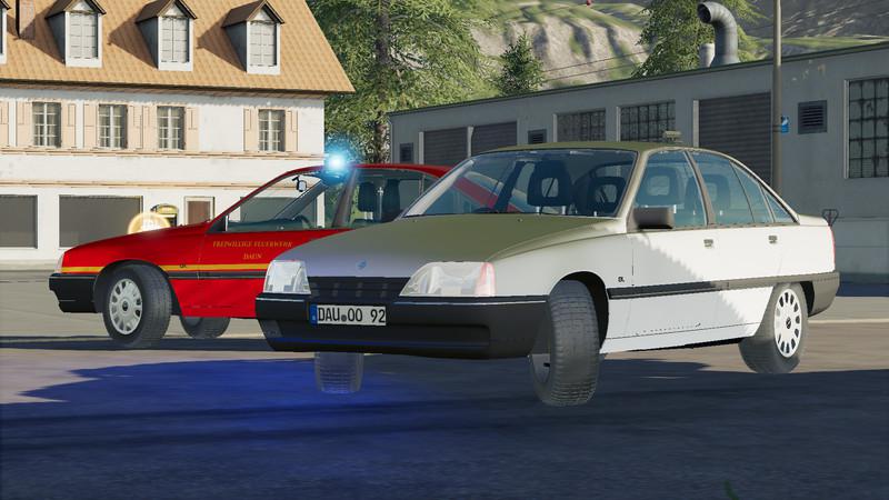 FS19 - Opel Omega A 1992 Civil and Fire Department V1.0