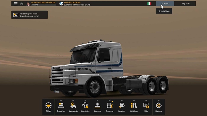 ETS2 - Profile Scania 113 Quality3dmods V1.2