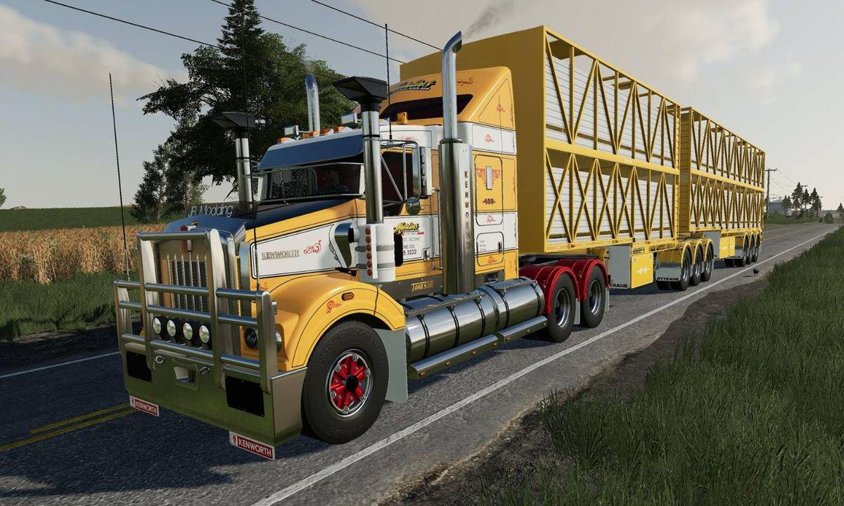 FS19 - Kenworth T408 Sar Truck V1