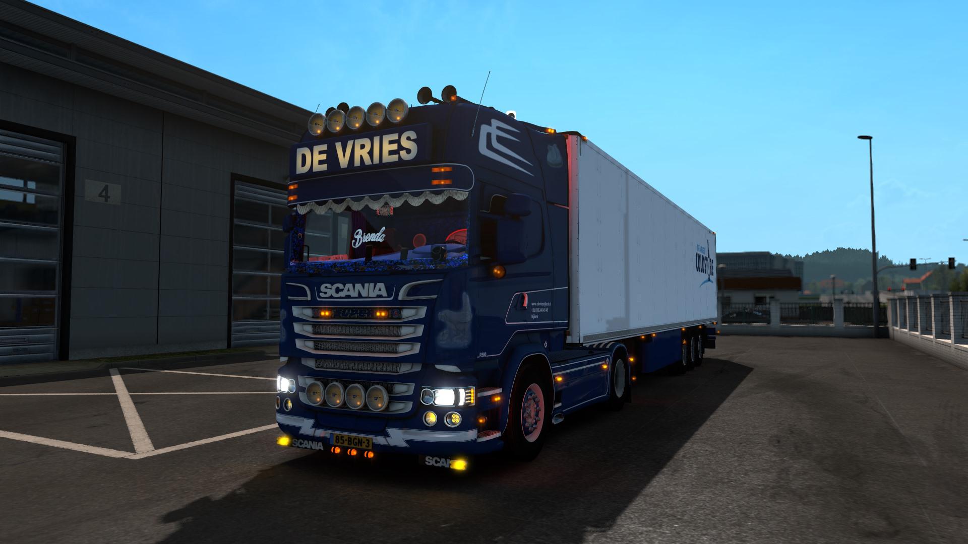 Scania R De Vries X Ets Mods Euro Truck Simulator My Xxx Hot Girl