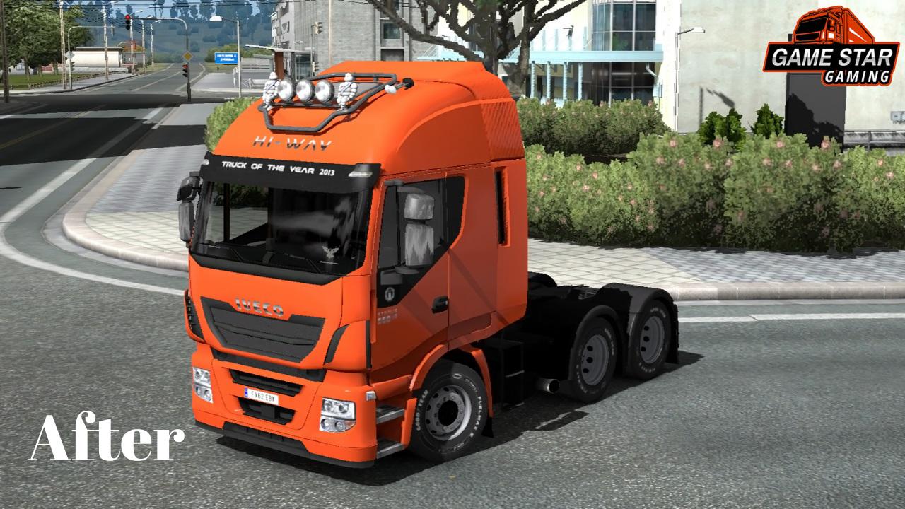 ETS2 - Realistic External Zero Camera Setting (1.35.x)