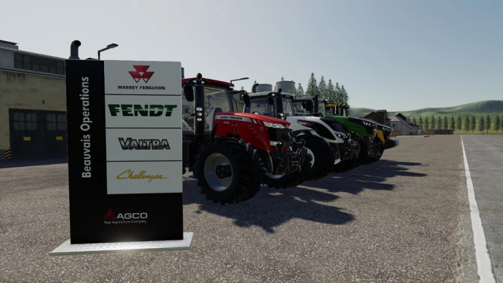 FS19 - Agco Dealer Sign V1.0