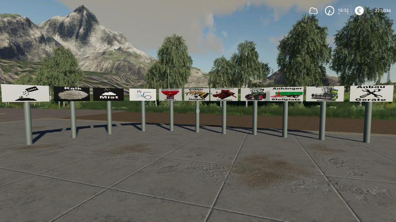 FS19 - Signs V1.3 Final