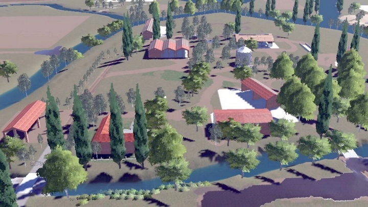 FS19 - Lands Of River Po Map V1.0.0.1
