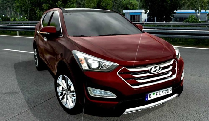 ETS2 - Hyundai Santa Fe 2014 V1.2