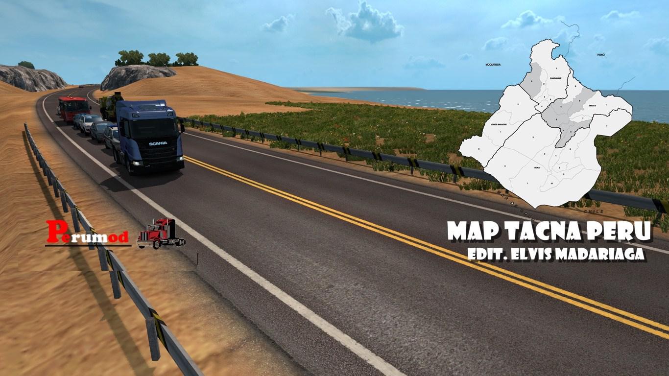 ETS2 - Map Puno Peru v1.9 DX11 (1.35.X)