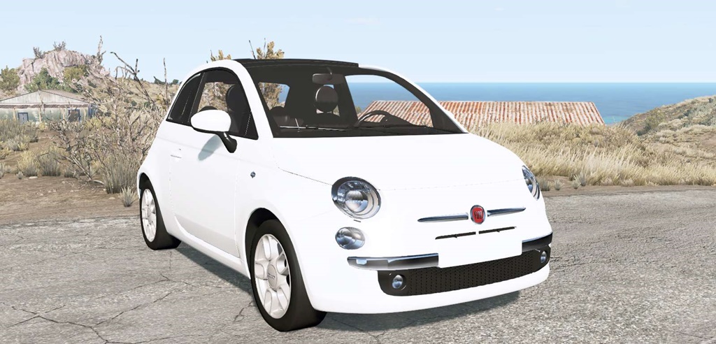BeamNG - Fiat 500 (312) 2007 Car Mod