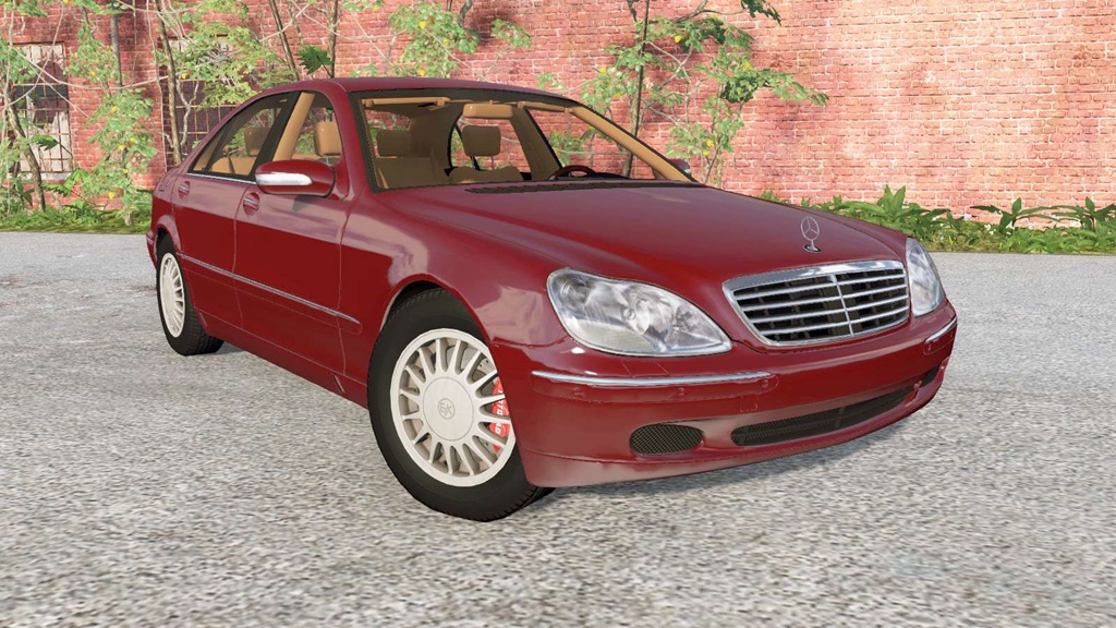 BeamNG - Mercedes-Benz S 600 (W220) 2002 Car Mod