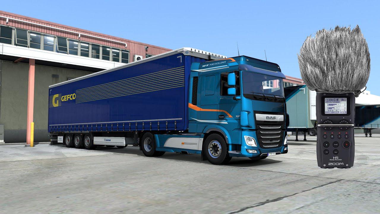ETS2 Daf XF E6 Paccar MX 13 Engine Sound (1.36.x) Euro Truck
