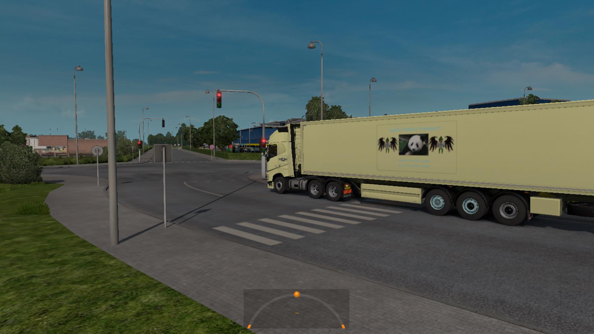 ETS2 - Panda Bamboo Transport - Truck And Trailer Skin (1.36.x)