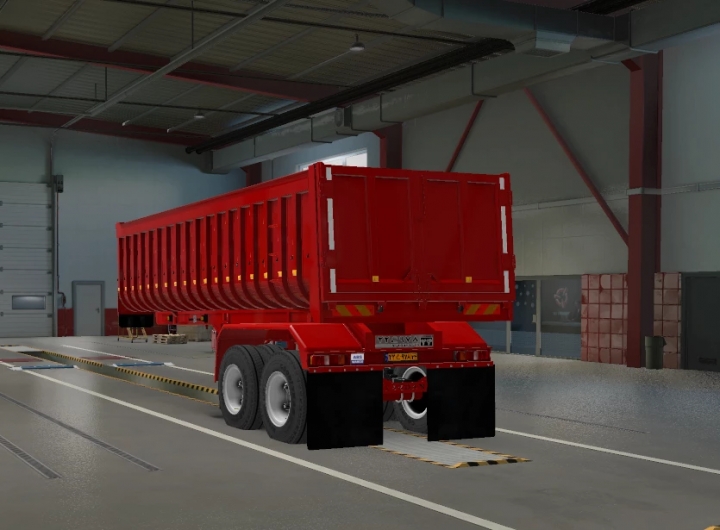 ETS2 - Dump Trailer (1.41.x) | Euro Truck Simulator 2 | Mods.club