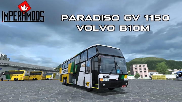 ETS2 - Marcopolo Paradiso GV 1150 Volvo B10M (1.41.x)