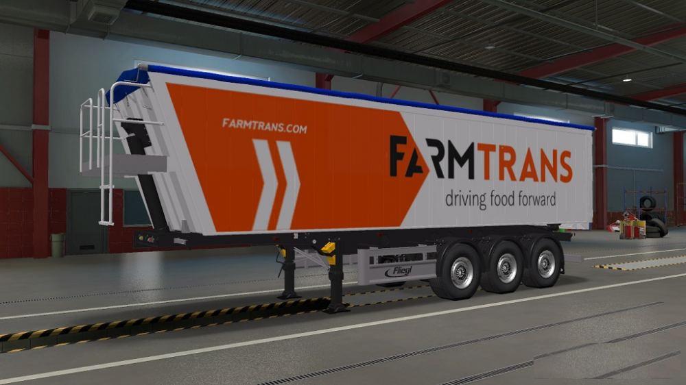 ETS2 - Tipper Trailer V1 (1.38.x)