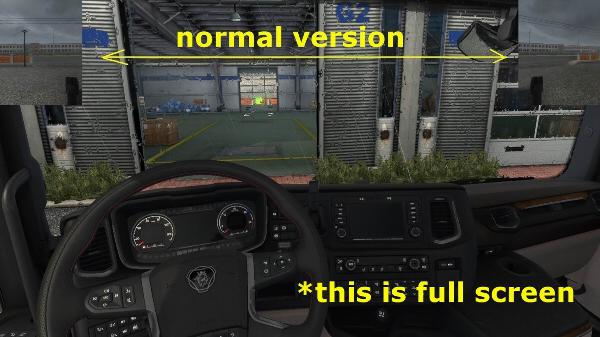 ETS2 - Virtual Mirrors (Old But Working) 1.38.x