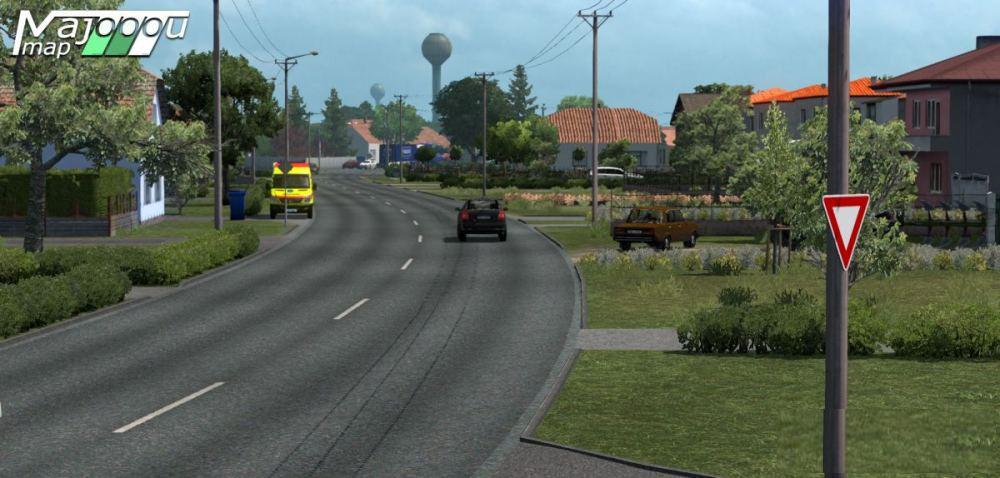 ETS2 - Majooou Map Demo (1.37.x)