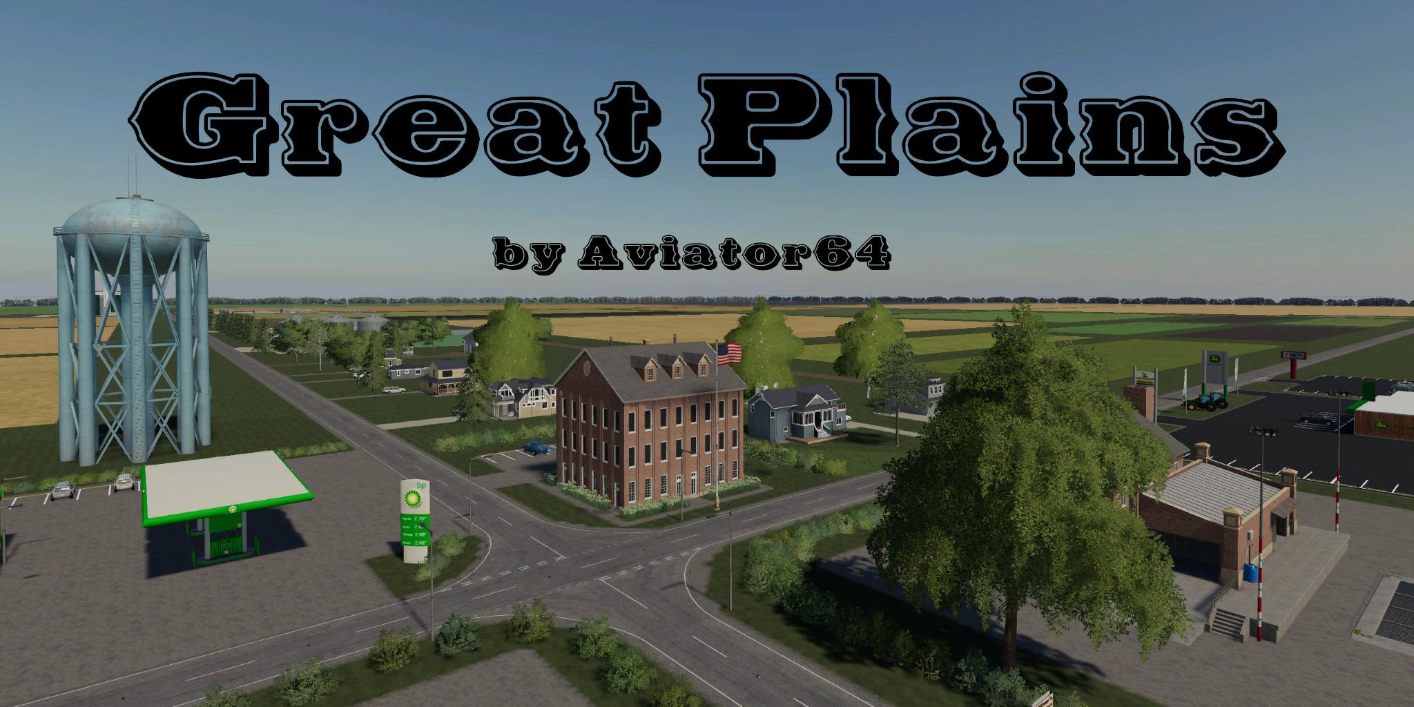 FS19 - Great Plains Map V1.0