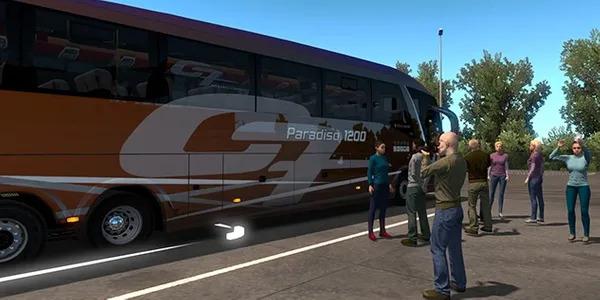 ETS2 - New Passengers Mod in Companies V1.5 (1.36.x)