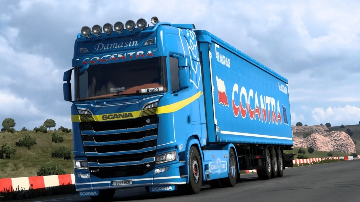 ETS2 - Scania S Damasin Skin V1.0 (1.41.x)