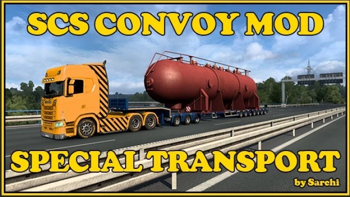 ETS2 - Special Transport Mod MP (1.41.x)