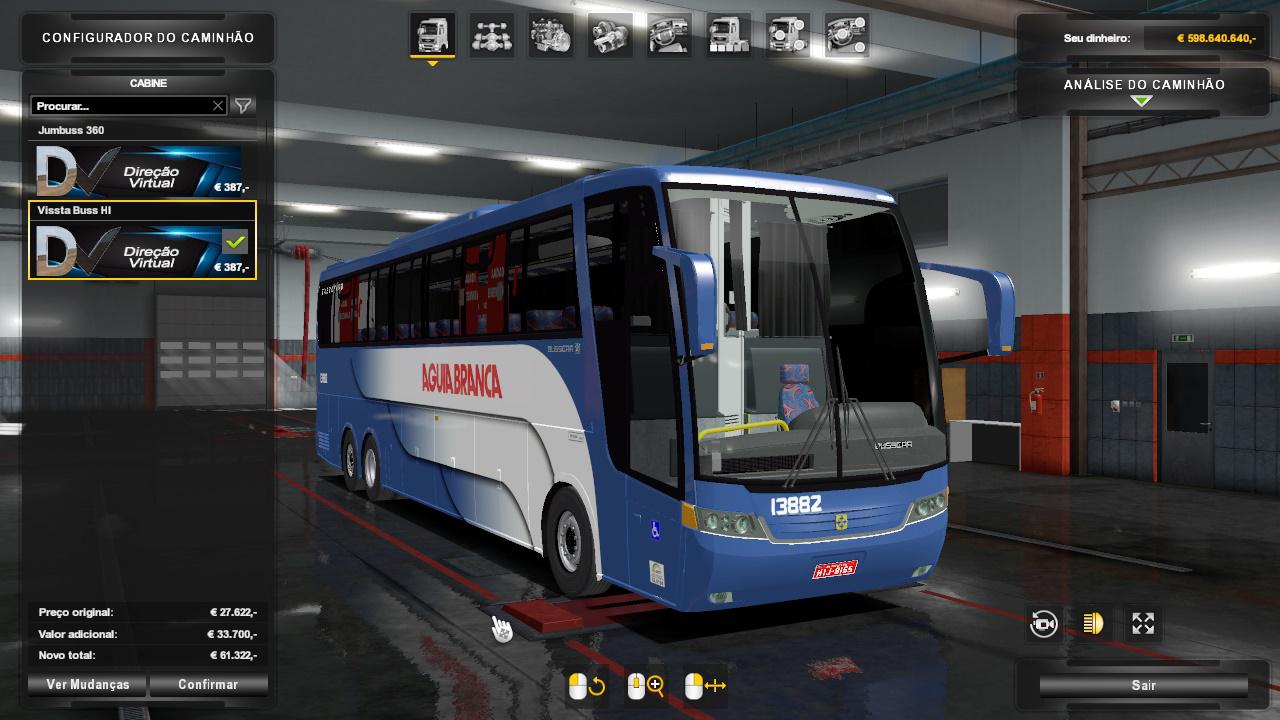 ETS2 - Vissta Buss HI & Jumbuss 360 Bus V3.0 (1.36.x)