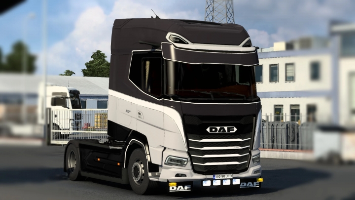 ETS2 - Daf XG Grey Skin (1.41.x)