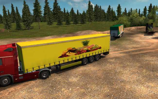 ETS2 - Fruits Skin V1.1 (1.36.x)