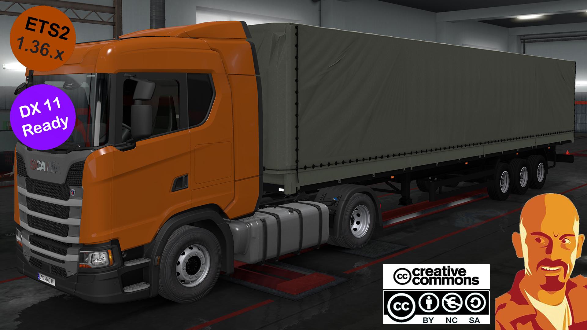 ETS2 - Nefaz 93341-10 Trailer Reworked (1.36.x)