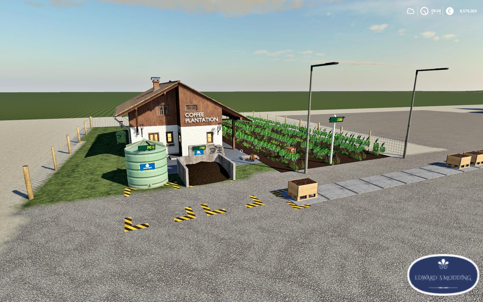 FS19 - Placeable Coffee Plantation V1.0
