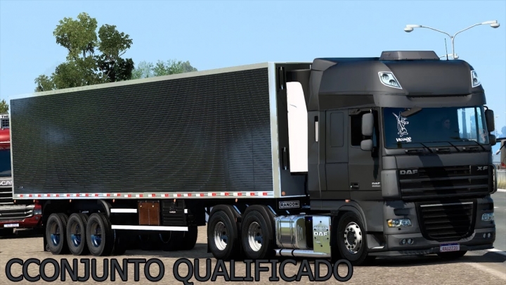 Caminhão Daf + Granel Arqueada Qualificada Mods Ets2 1.44 - Dalenha Mods