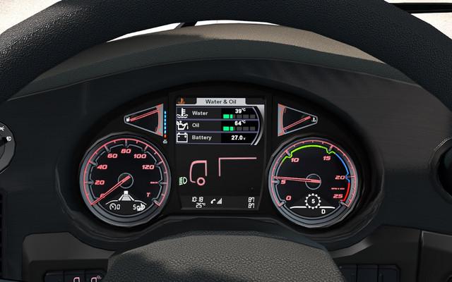 ETS2 - Daf Xf Euro 6 Board Computer V2.3 (1.39.x)