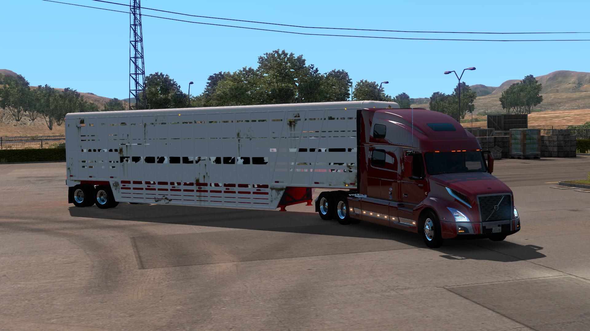 Ats The Wilson Cattle Pot Trailer Ownable X American Truck Simulator Mods Club